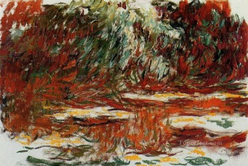  pond Painting - The Water Lily Pond 1919 Claude Monet